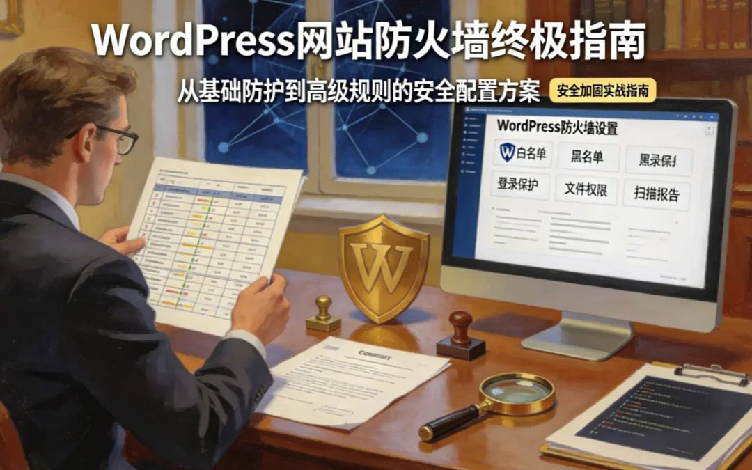 2026年WordPress网站防火墙终极指南