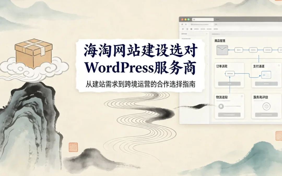 2026海淘网站建设选对WordPress服务商