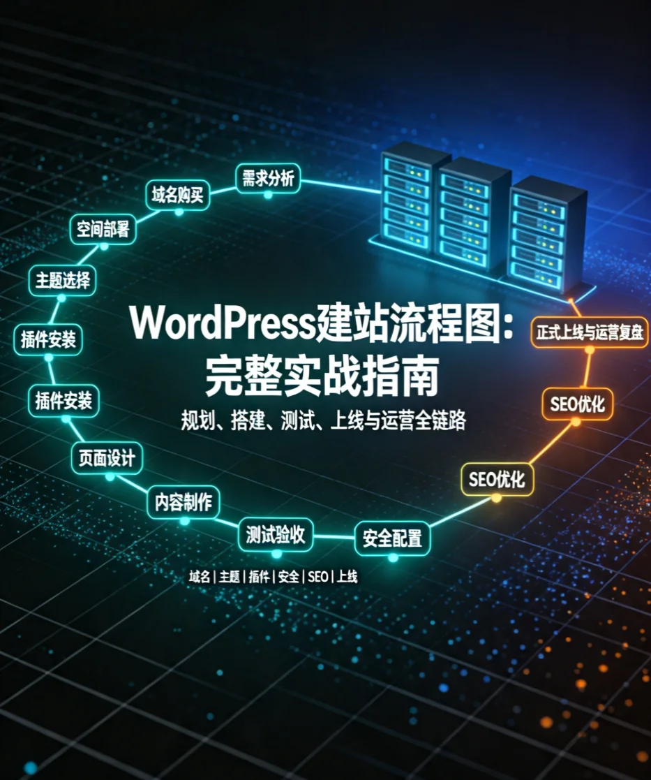 wordpress建站流程图:2026年完整实战指南 wordpress建站流程图:2026年完整实战指南