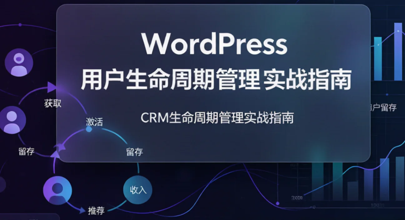 wordpress用户生命周期管理实战指南2026