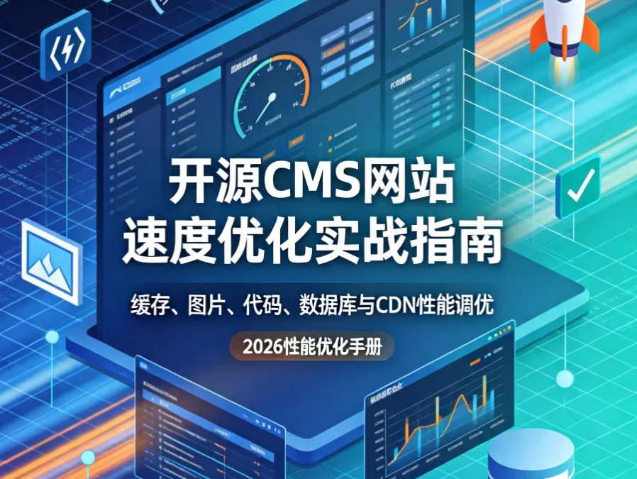 2026开源CMS网站速度优化实战指南