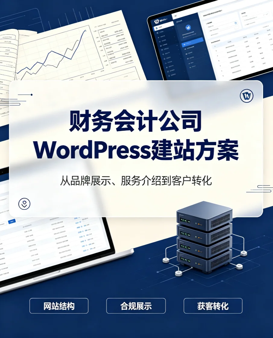 财务会计公司wordpress建站方案2026