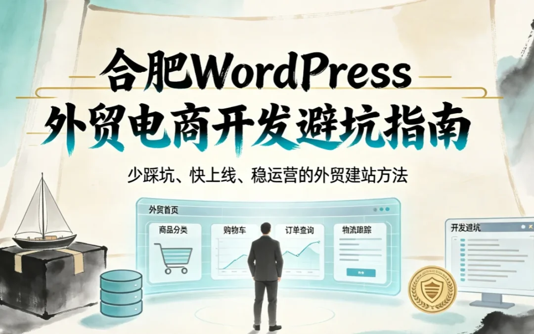 2026合肥WordPress外贸电商开发避坑指南