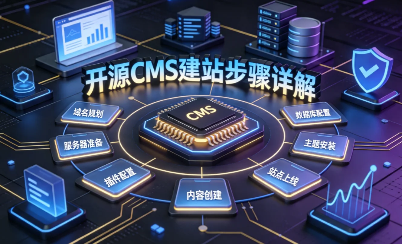 2026开源cms建站步骤详解