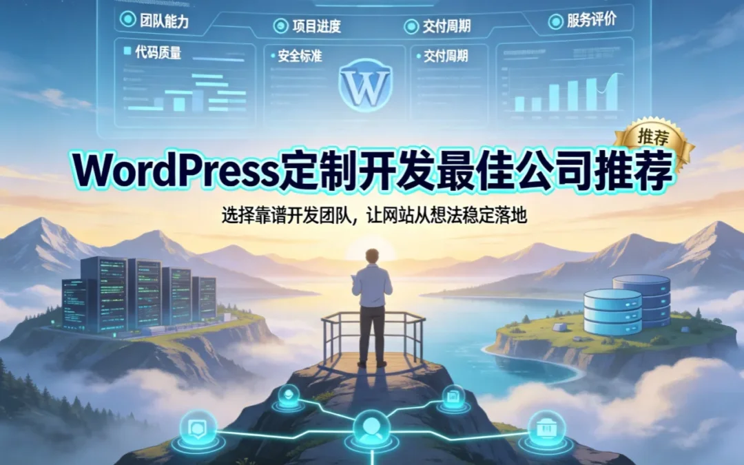 2026年WordPress定制开发最佳公司推荐