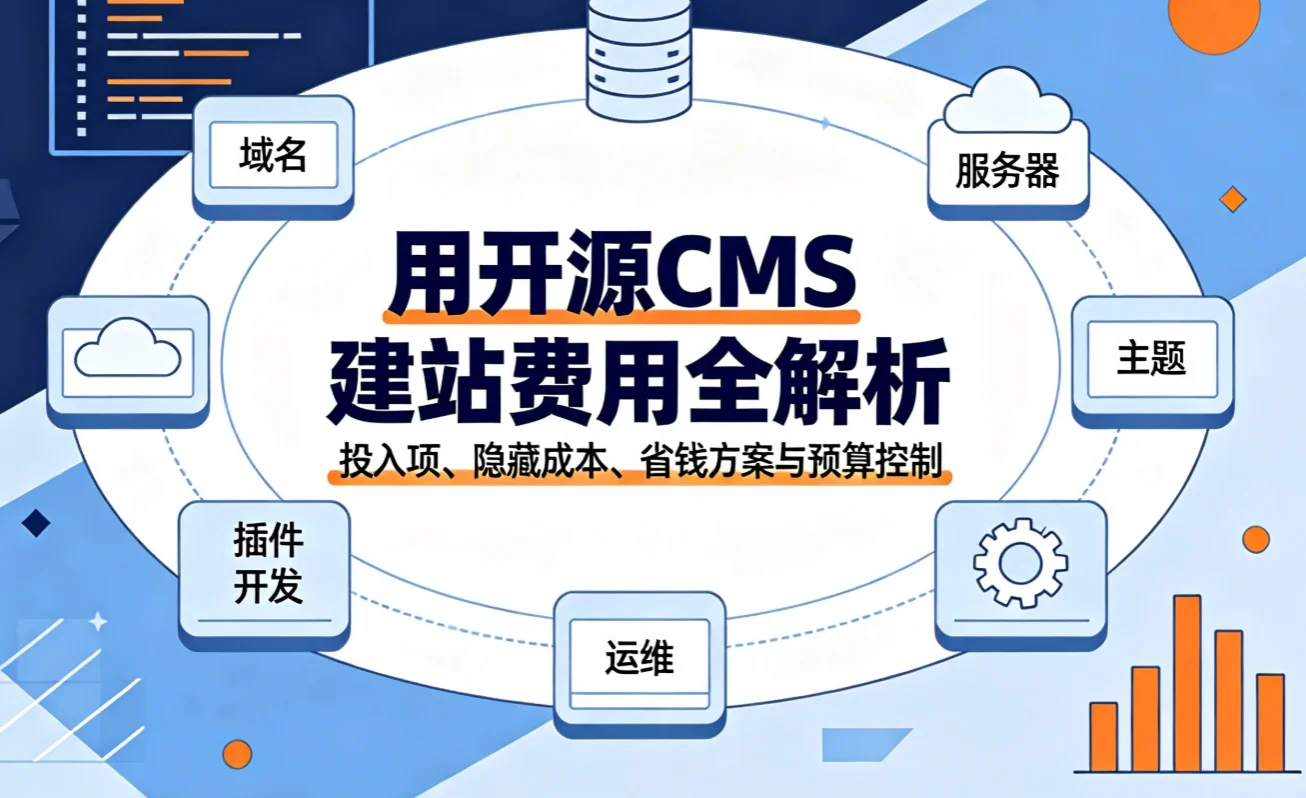 2026年用开源cms建站费用全解析