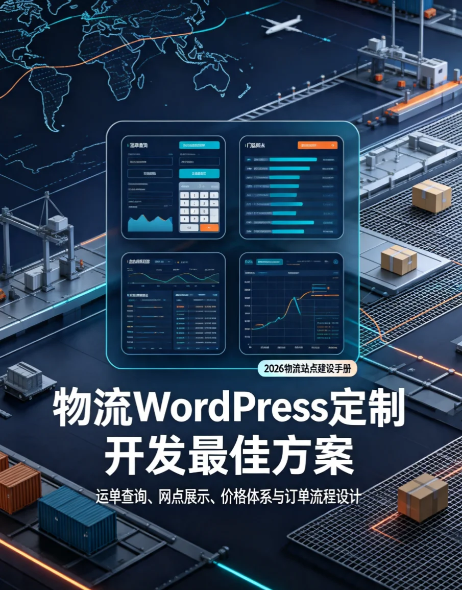 2026物流wordpress定制开发最佳方案