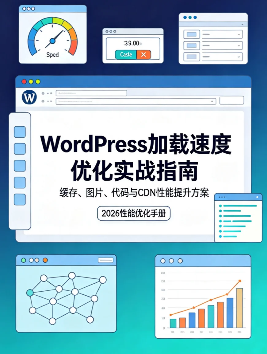 wordpress加载速度优化实战指南2026