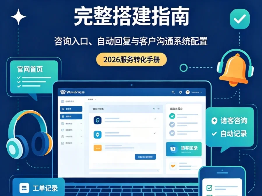2026年WordPress网站在线客服完整搭建指南