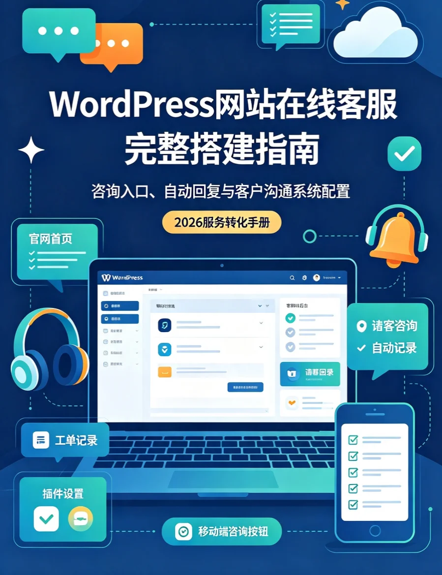 2026年wordpress网站在线客服完整搭建指南