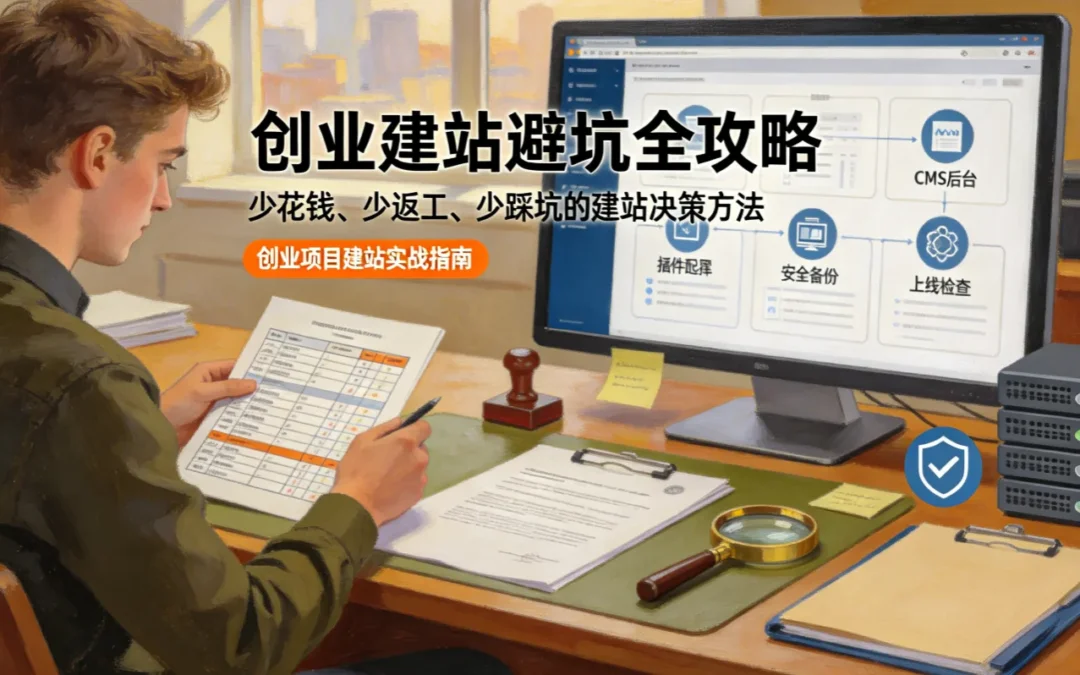 2026创业建站避坑全攻略