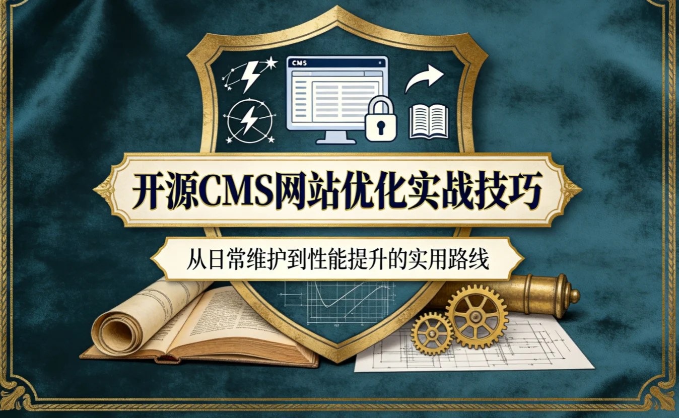 2026开源cms网站优化实战技巧