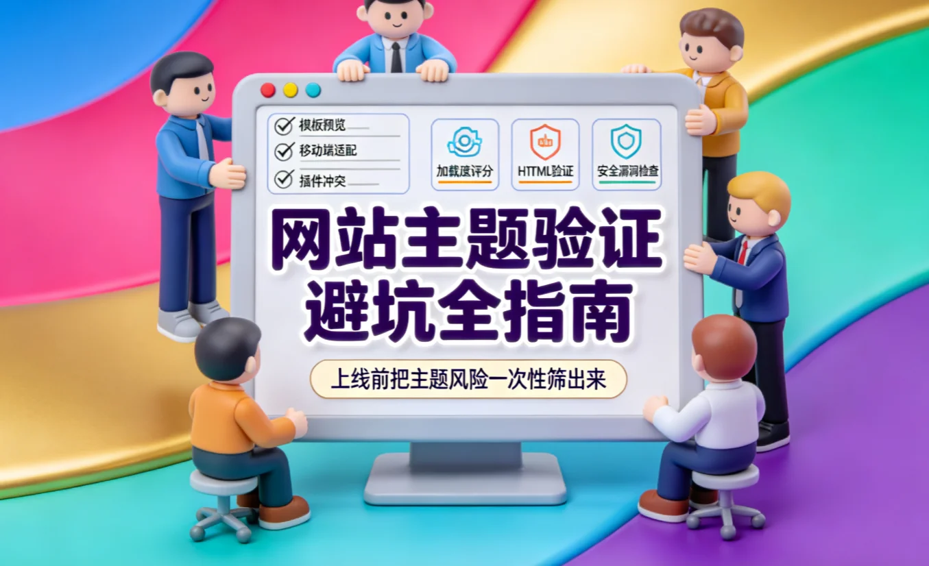2026网站主题验证避坑全指南