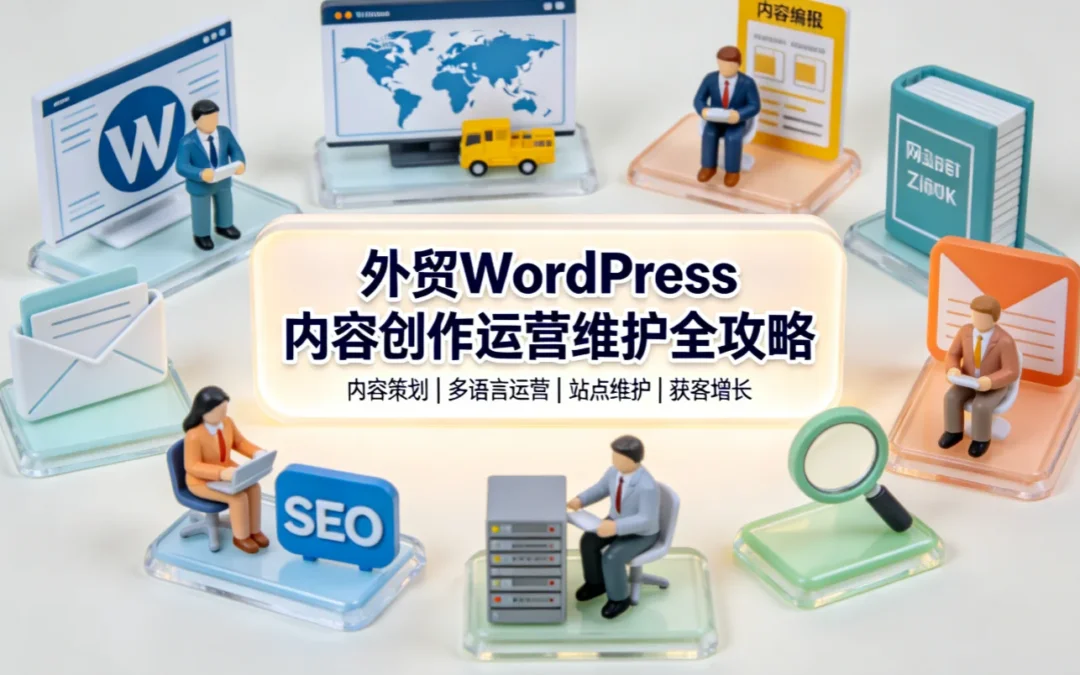 2026外贸WordPress内容创作运营维护全攻略
