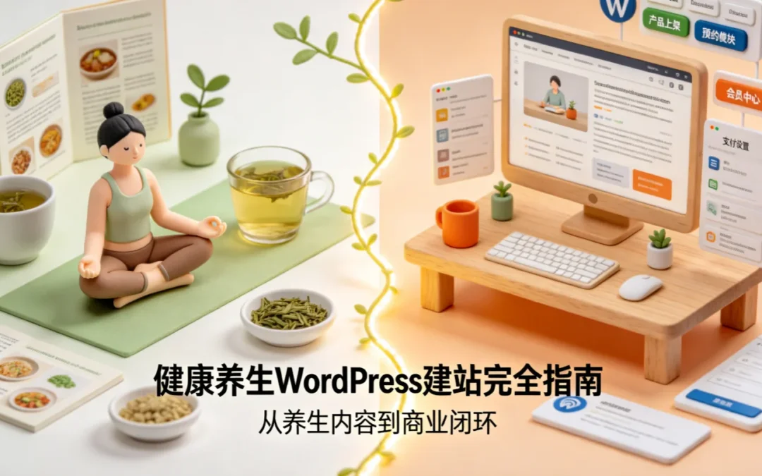 2026健康养生WordPress建站完全指南