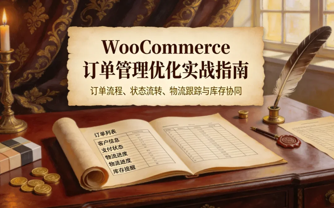 WooCommerce订单管理优化实战指南2026