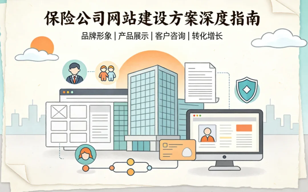 保险公司网站建设方案深度指南2026