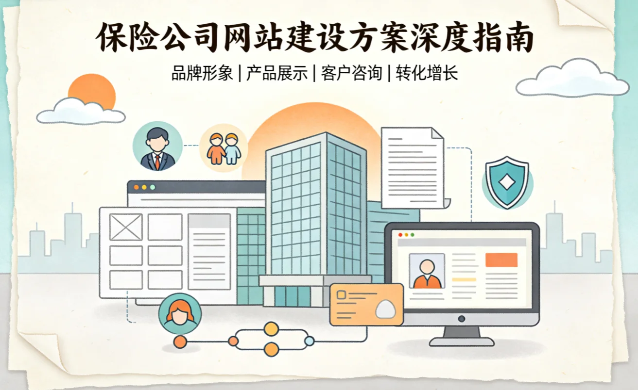 保险公司网站建设方案深度指南2026