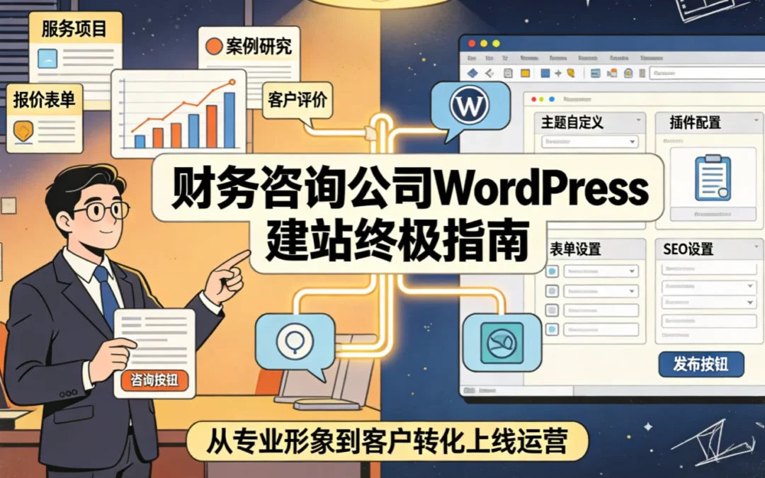 财务咨询公司WordPress建站2026终极指南