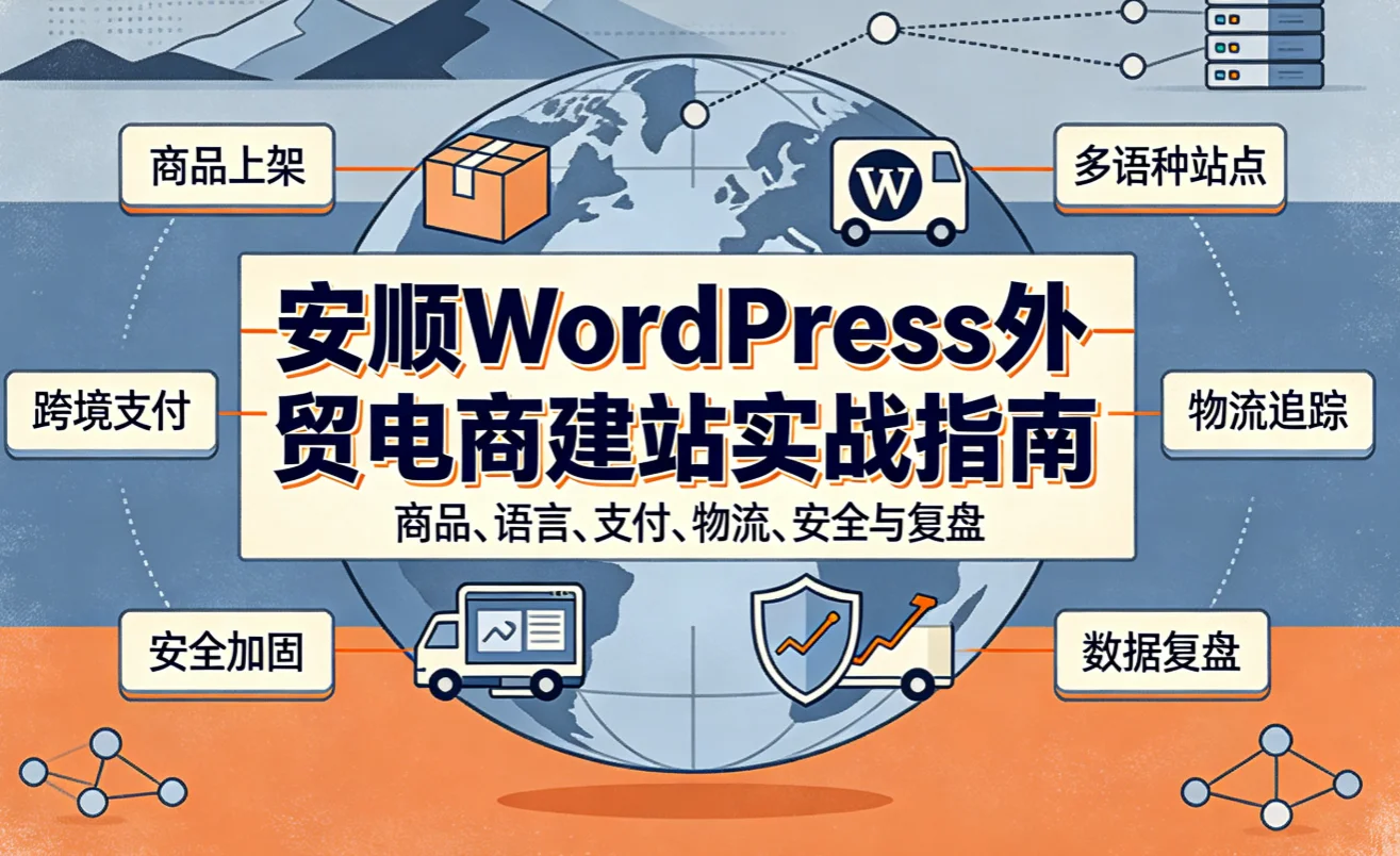 安顺2026年wordpress外贸电商建站实战指南