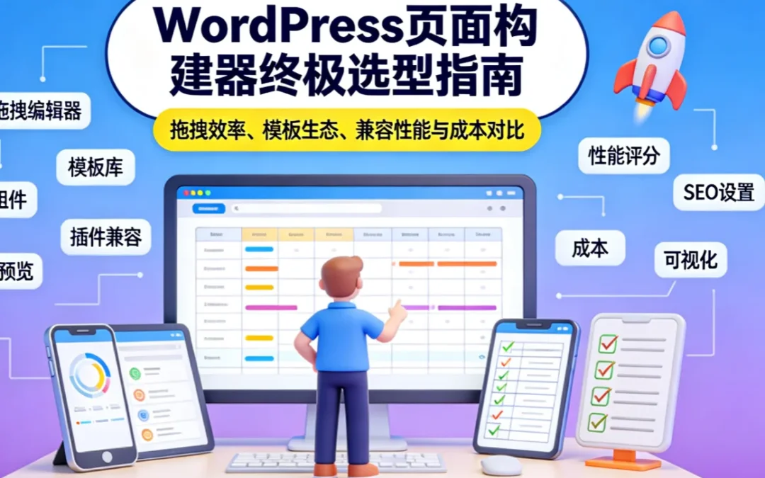 2026年WordPress页面构建器终极选型指南
