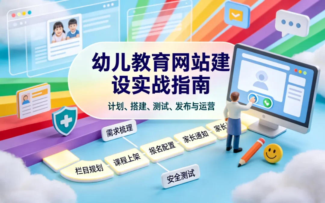 幼儿教育网站建设实战指南2026