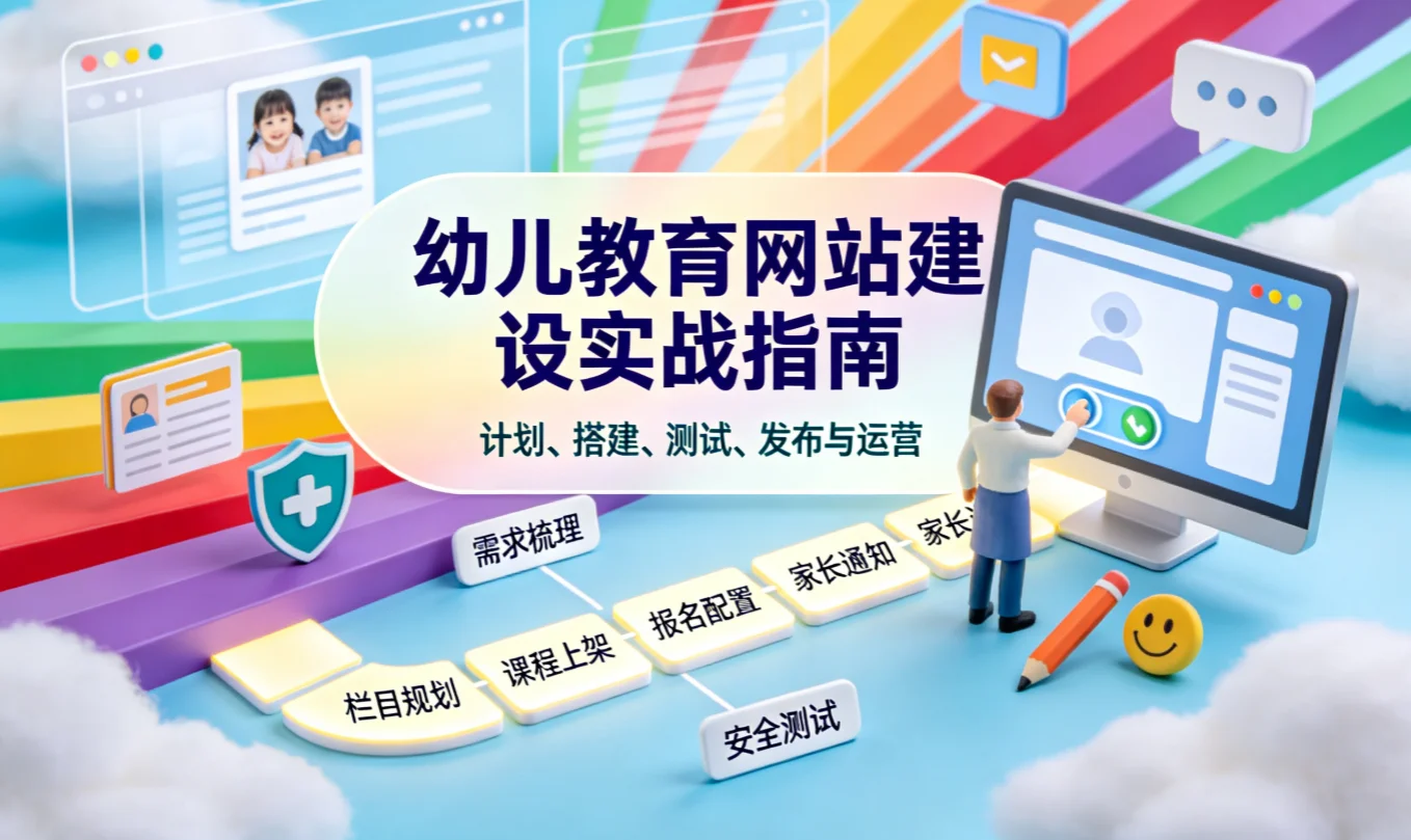 幼儿教育网站建设实战指南2026