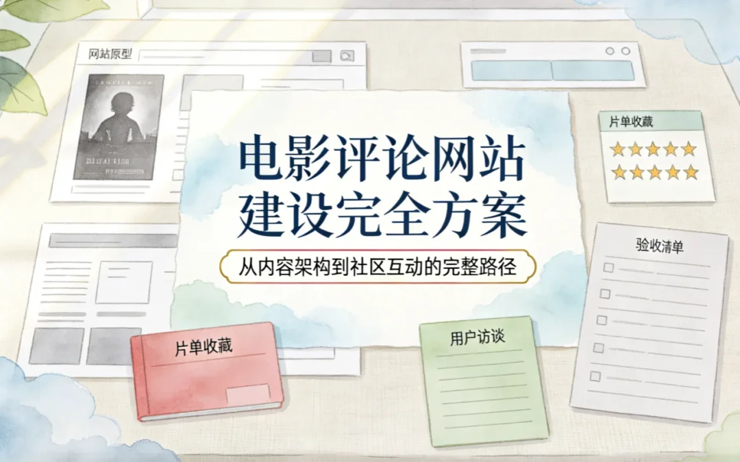 2026电影评论网站建设完全方案