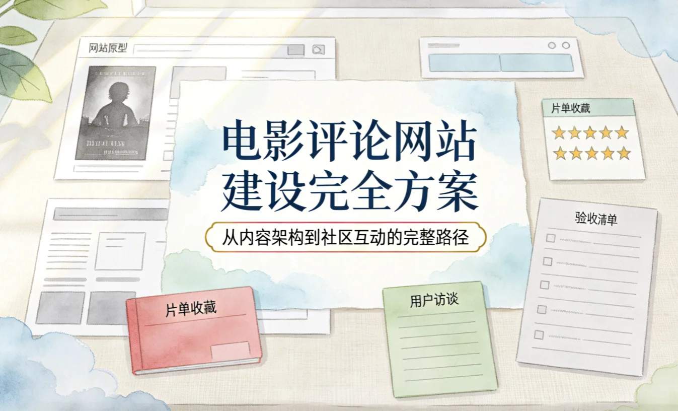 2026电影评论网站建设完全方案