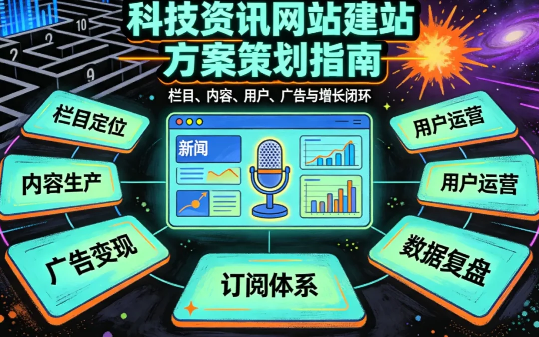 2026科技资讯网站建站方案策划指南