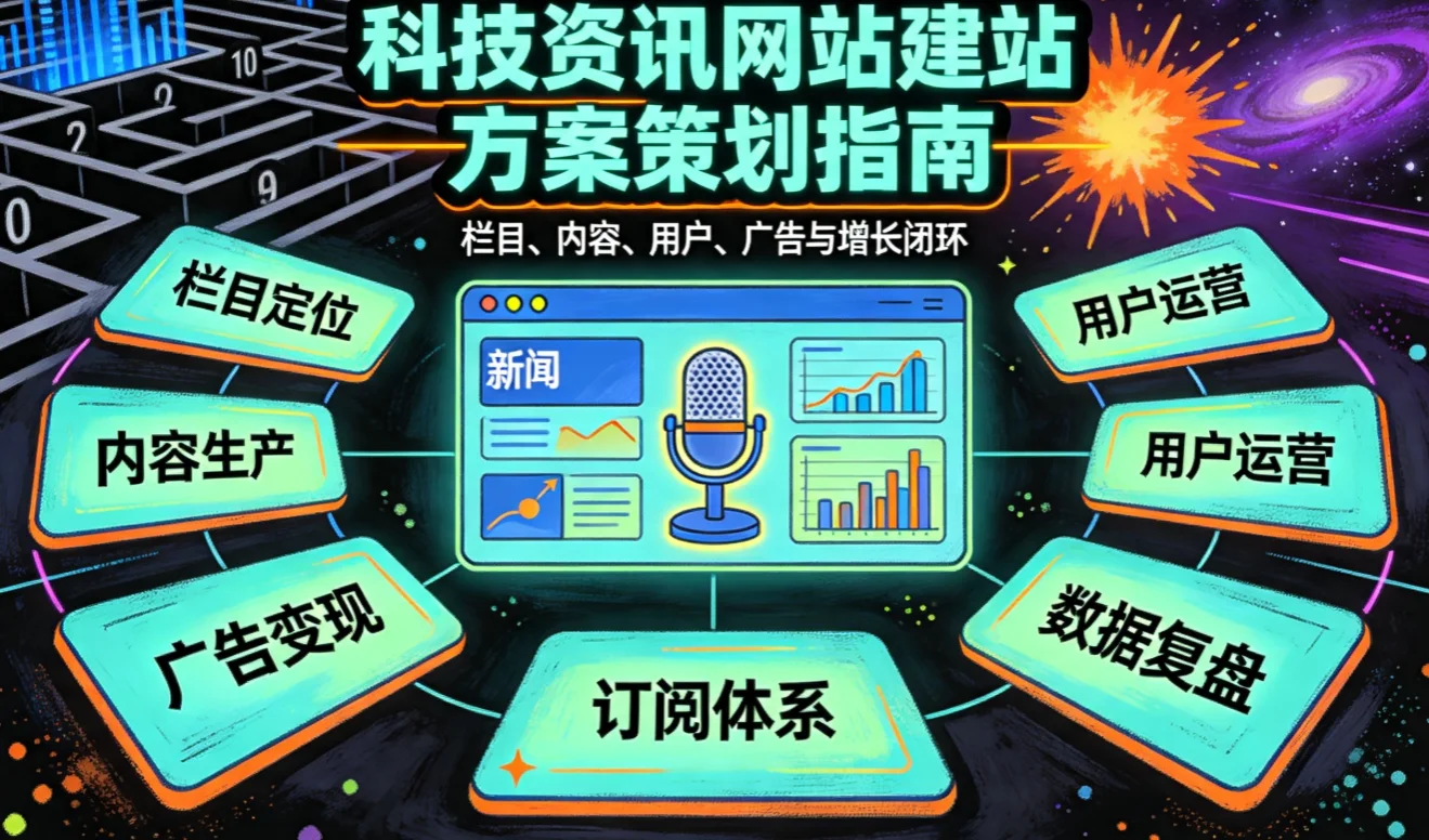 2026科技资讯网站建站方案策划指南