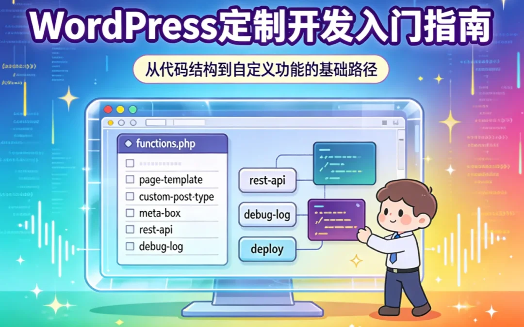 WordPress定制开发入门指南2026