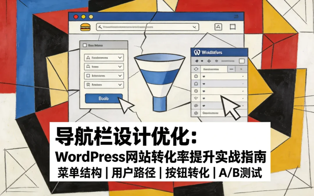 导航栏设计优化:WordPress网站转化率提升实战指南