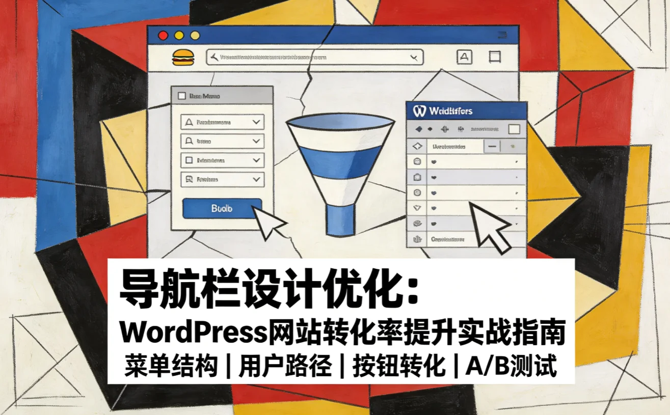 导航栏设计优化:wordpress网站转化率提升实战指南