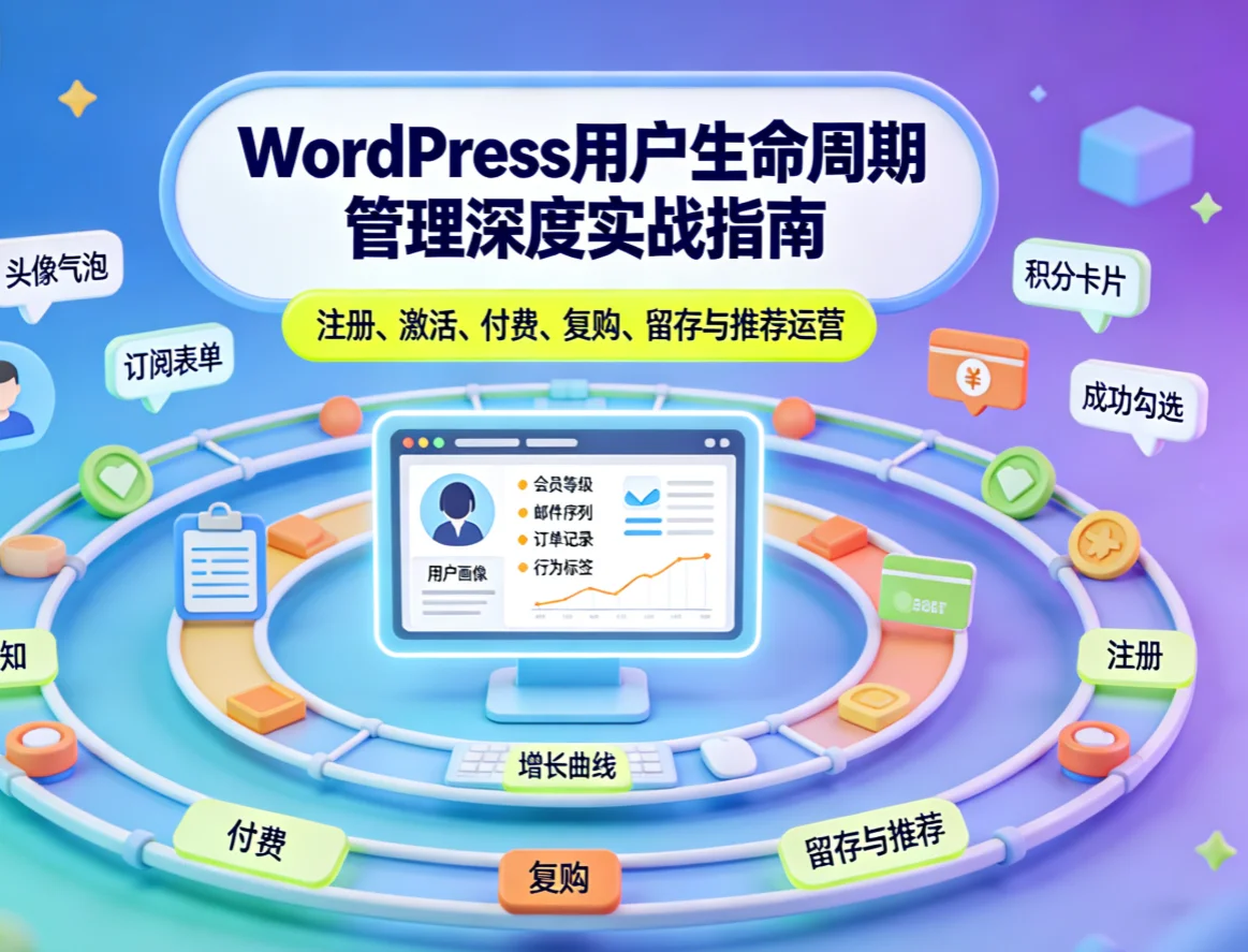 wordpress用户生命周期管理深度实战指南