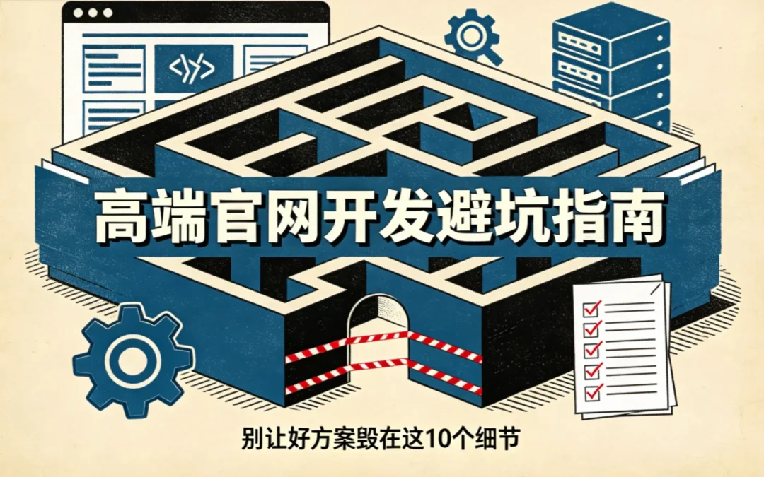 2026高端官网开发避坑指南