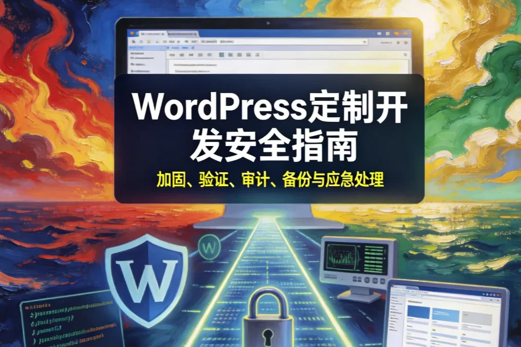 2026年WordPress定制开发安全指南