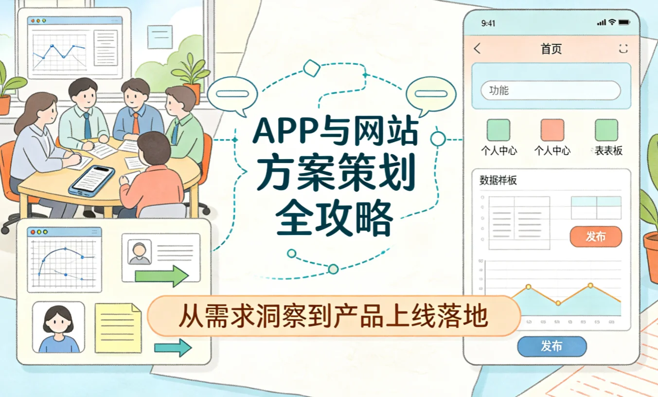 2026年app与网站方案策划全攻略 2026年app与网站方案策划全攻略