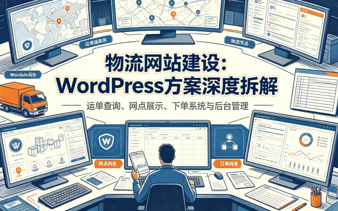 2026物流网站建设:WordPress方案深度拆解