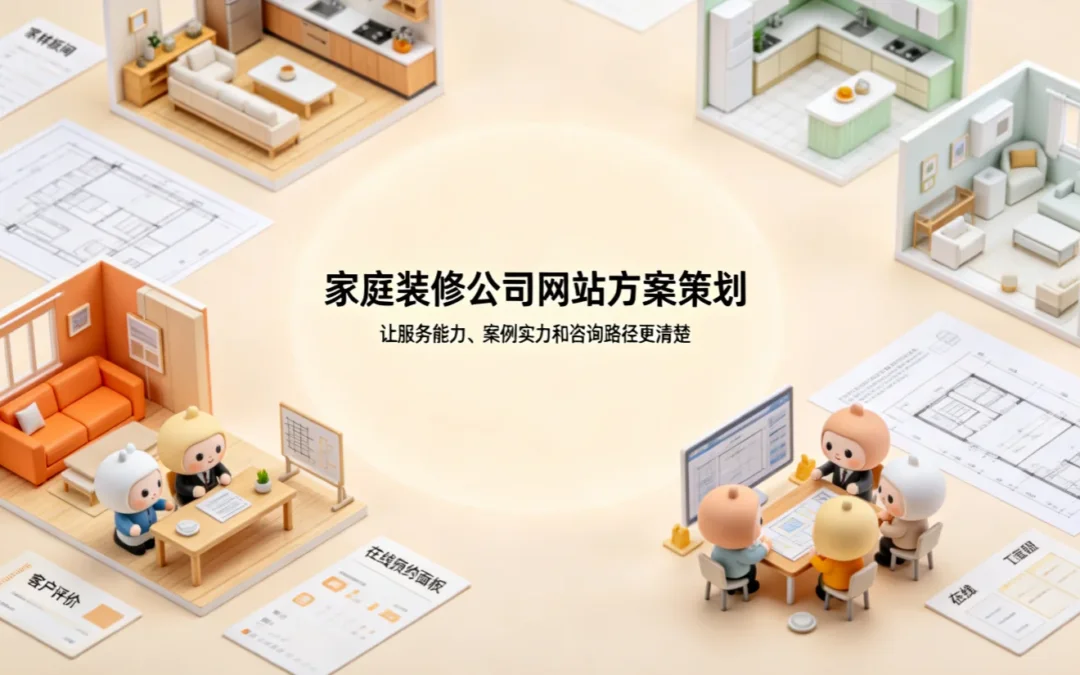 家庭装修公司网站方案策划2026