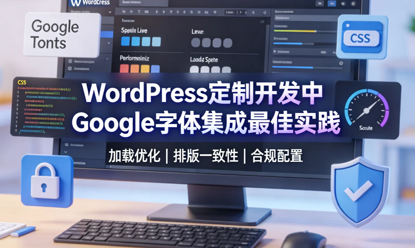 2026年wordpress定制开发中google字体集成最佳实践