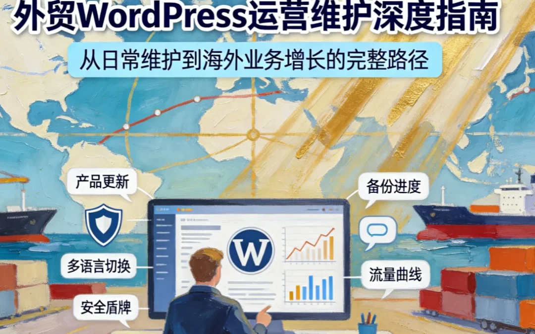 2026外贸WordPress运营维护深度指南