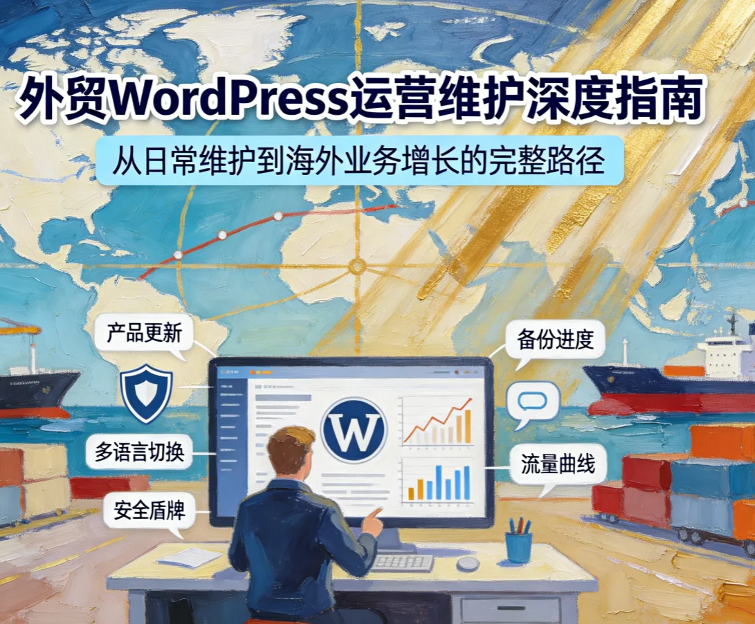 2026外贸wordpress运营维护深度指南 2026外贸wordpress运营维护深度指南