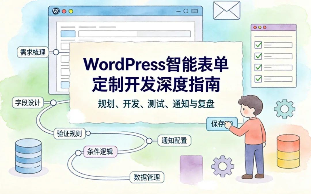 2026年WordPress智能表单定制开发深度指南