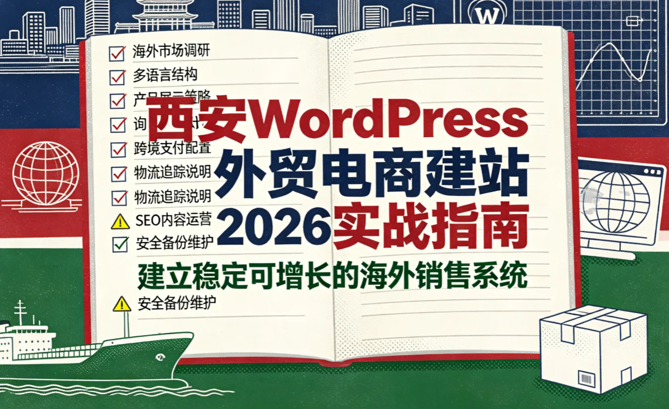西安wordpress外贸电商建站2026实战指南 西安wordpress外贸电商建站2026实战指南