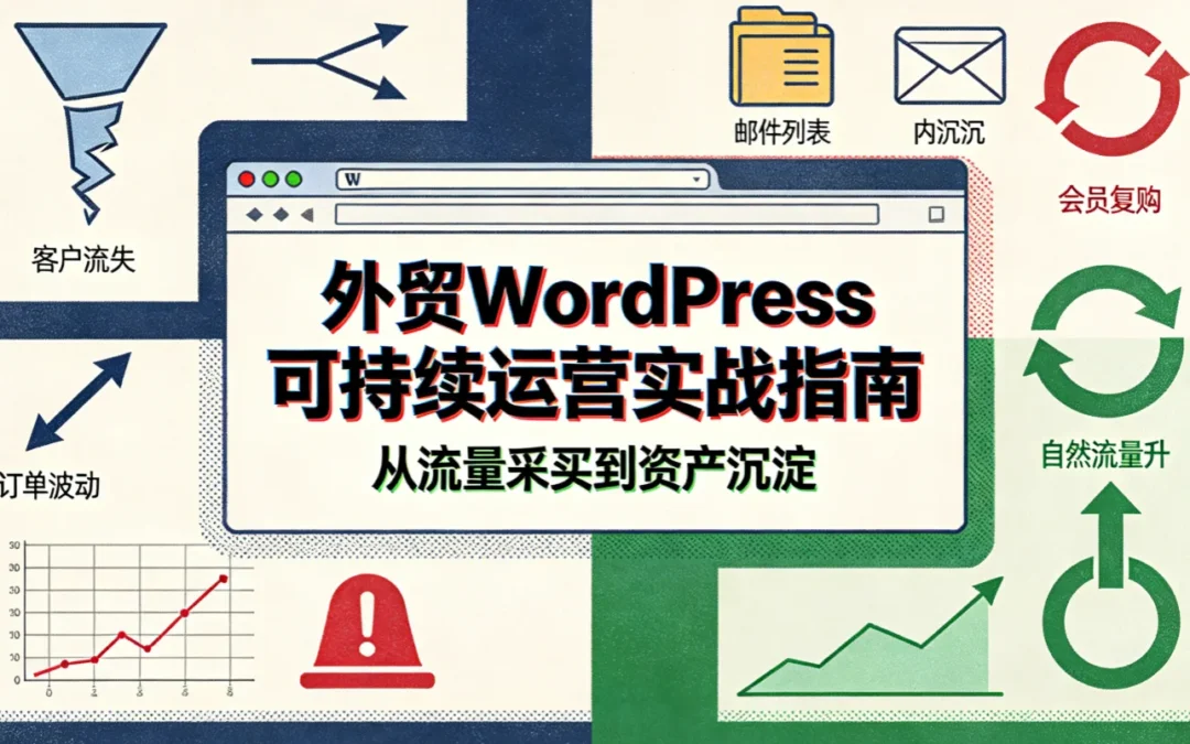 2026外贸WordPress可持续运营实战指南