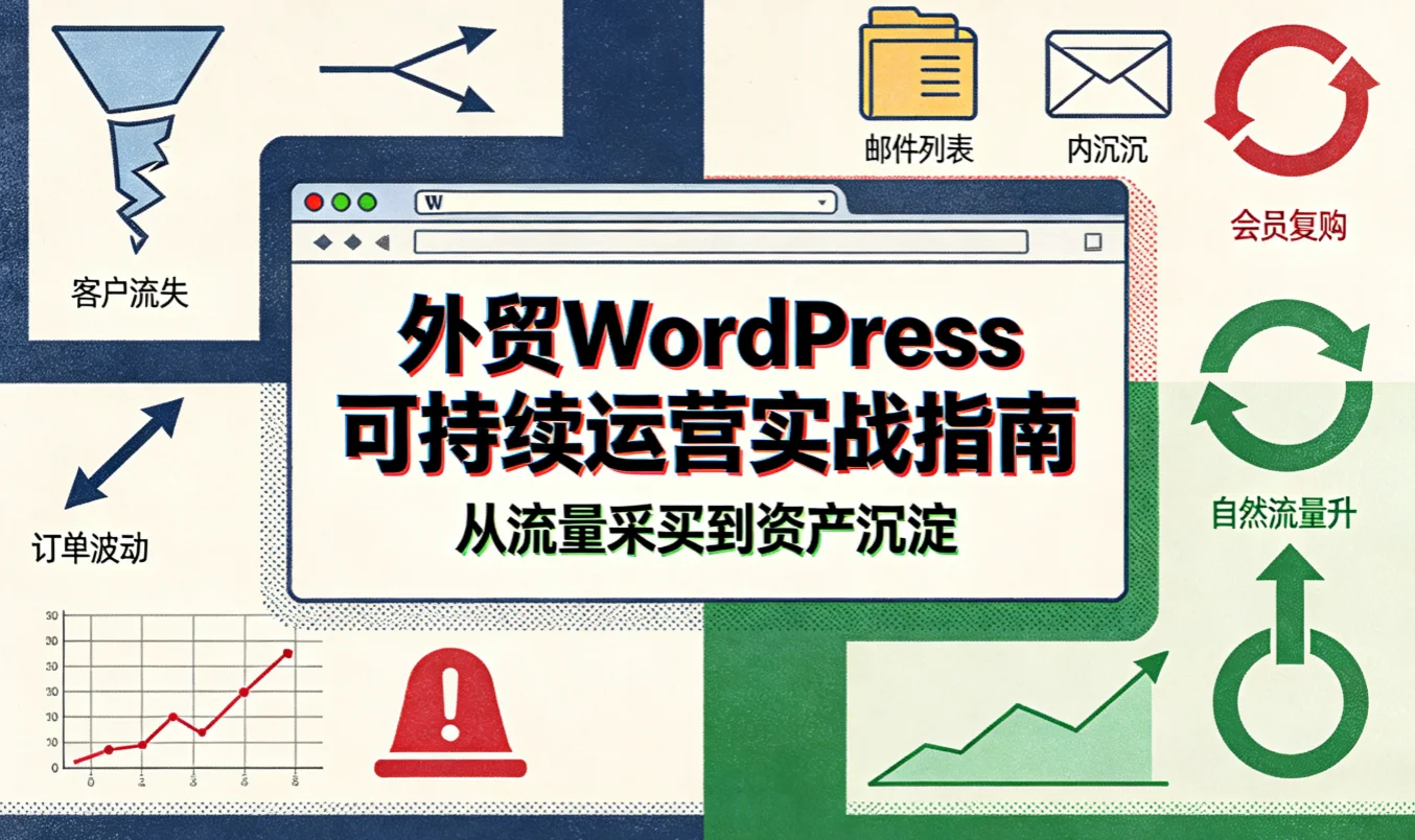 2026外贸wordpress可持续运营实战指南 2026外贸wordpress可持续运营实战指南