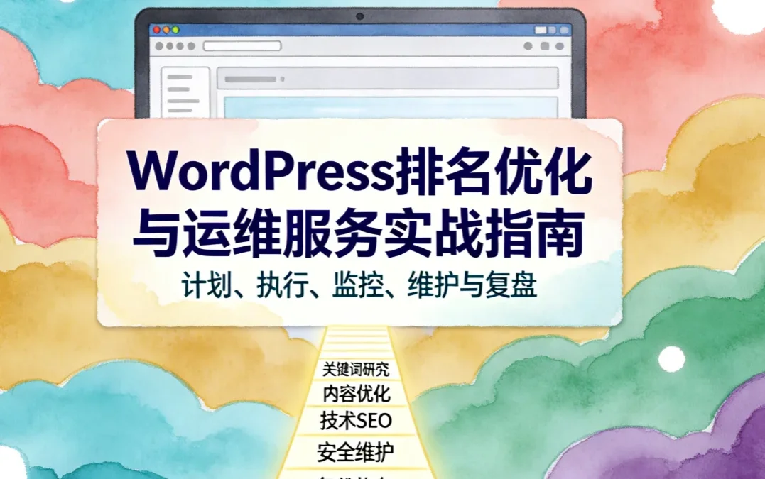 WordPress排名优化与运维服务实战指南2026