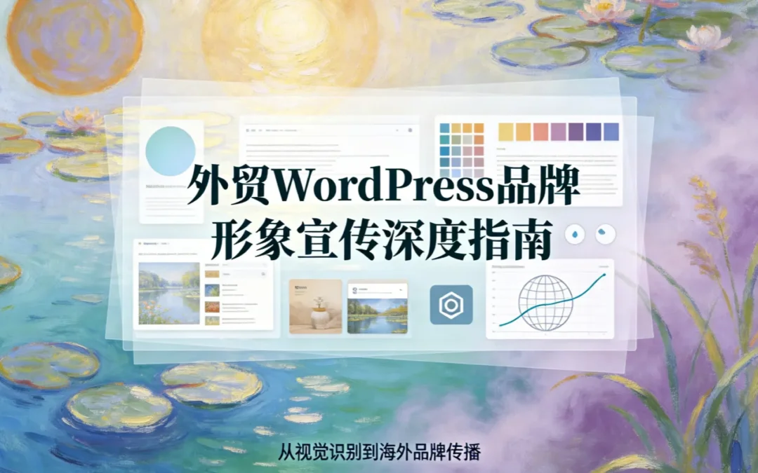 2026外贸WordPress品牌形象宣传深度指南