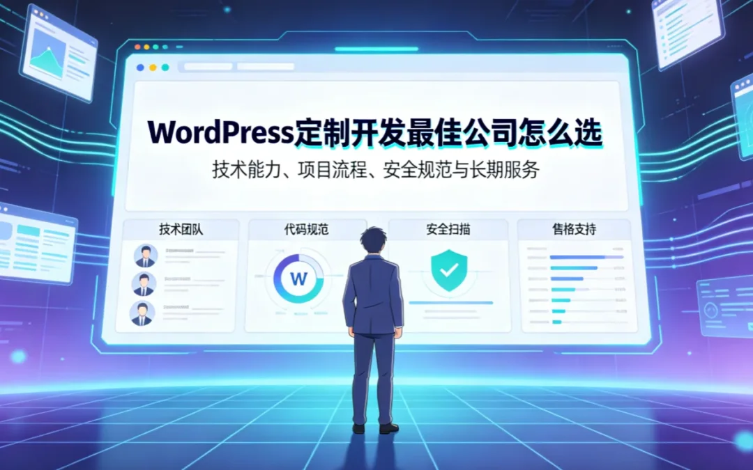 2026年WordPress定制开发最佳公司怎么选